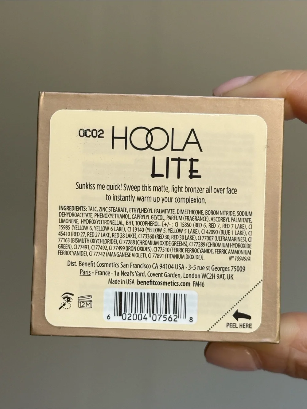 Benefit Hoola Lite Bronzer w/ Brush